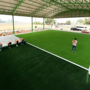Manufacturer Outdoor Synthetic Lawn Turf Roll for Landscaping Decking Backyards and Gardens Artificial Grass