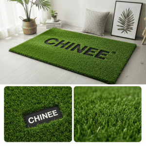 Customizable Co-Branding Artificial Grass Mat for Commercial and Indoor Applications