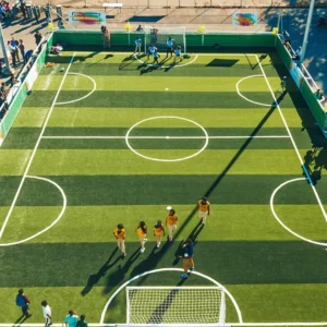 Mini Football Field Anti-Abrasion Artificial Turf