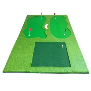 Mini Golf Course Turf Artificial Grass Indoor Outdoor Practice Putter Carpet Large Size Golf Putting Green Mat