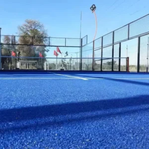 Model 001-007 Padel Court Equipment with Waterproof Roof Cover for Outdoor Sports Field
