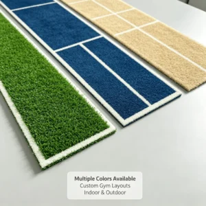 Modular Eco Friendly Artificial Grass Carpet for Personal Training and Sled Track Use