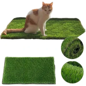 Multi-Directional Blade High-Density Artificial Grass with Latex Backing for Golf Course Simulation