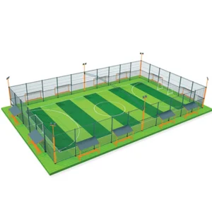 Multi-Functional Full Standard-Size Football Court Multi-Field Sports Court for Soccer