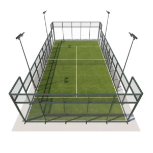 New Design Full View Luxury Outdoor Padel Court with CE Certificate for Tennis Sports