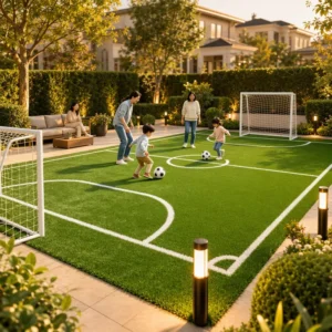 No Infill Artificial Grass 30mm Realistic Synthetic Turf Fake Grass for Garden Lawn Landscaping Pet Friendly