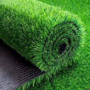 Non Flammable Air Permeability Good Compression Recovery Low Static Artificial Grass for Courtyard Landscape