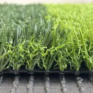 Non-Infill Fireproof Football Turf 50mm Artificial Grass with Shock Pad