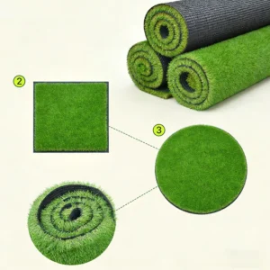 OEM Custom Artificial Grass Carpet Turf Soft Natural Looking Waterproof Wall Panels for Garden & Landscape Projects