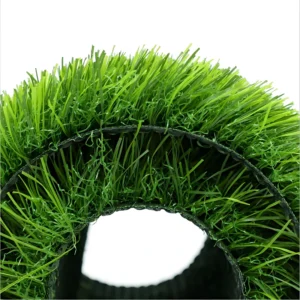 Free Samples Natural Looking Green Artificial Landscaping Grass Durable Fireproof for Family Gardens and Terraces