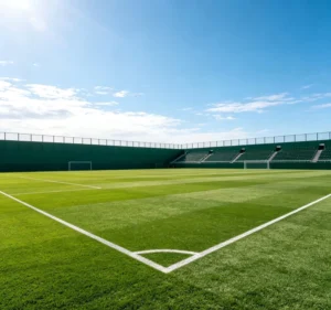 Oulin Heavy Duty Athletic Artificial Grass Turf High Density Outdoor Sports Turf for Football Basketball 5+ Year Lifetime 3