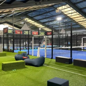 Outdoor Anti-Corrosion Steel Structure Glass Padel Tennis Court Full Set Equipment with 12mm Tempered Glass
