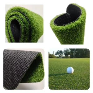 Outdoor Indoor Eco Friendly 15mm Durable Putting Green Backyard Golf Artificial Turf Artificial Grass for Home Use