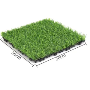 Outdoor Interlocking Artificial Grass Floor Tile