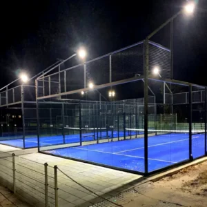 Outdoor Padel Court 10mm PP Artificial Turf for Standard Panoramic Courts