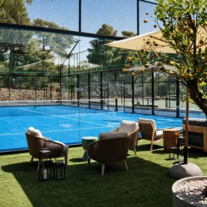 Outdoor Panoramic Padel Tennis Court for Padel Clubs