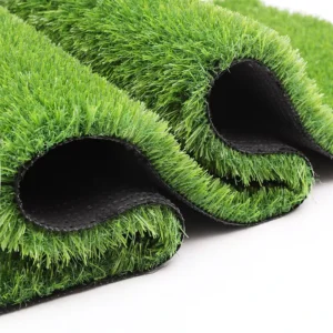 Outdoor Plastic Synthetic Artificial Green Turf Grass 30mm Pile Height Fireproof for Indoor Use