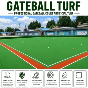Outdoor Synthetic Grass Artificial Turf Mat Carpet Flooring Lawn Grass for Tennis Court Golf Gateball Field