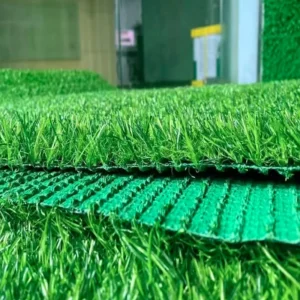 PE PP Artificial Grass Turf with Backing and Drainage for Outdoor Decoration