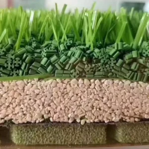 PE PP Filament Artificial Grass 50mm 60mm for Outdoor Soccer Football Playground Padel Tennis Courts