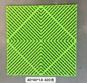 PP Garage Interlocking Floor Tile Modular Anti-Slip Flooring