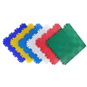 PP Interlocking Sport Flooring Composite Deck Tiles for Futsal Courts