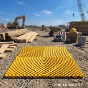 PP Plastic Anti-Slip Interlocking Drainage Garage Floor Tiles