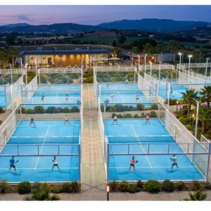 Padel Court Panoramic Paddle Tennis Court Complete Field