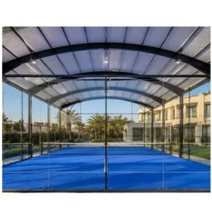 Padel Court With Roof Paddle Tennis Modular Outdoor Sports Club
