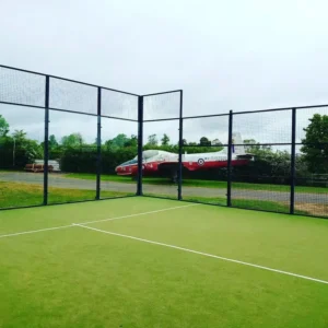 Panoramic Court with Hot-Dip Galvanized Frame and Stainless Steel Hardware