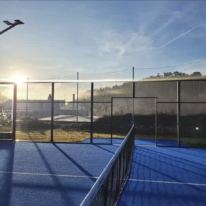 Panoramic Padel Court with Roof Paddle Tennis Court