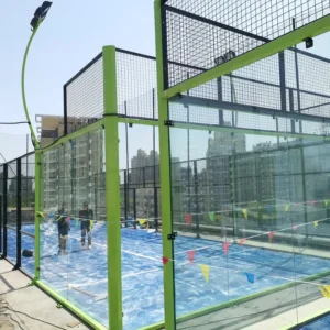 Panoramic Padel Tennis Court Model 003 Customized Material Indoor and Outdoor Sports Equipment