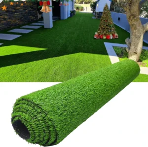 Pet Artificial Turf Grass with Drainage Holes for Home Garden