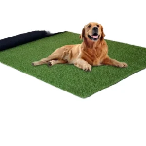 Pet-Friendly 20mm High-Density Plastic Artificial Grass for Landscaping and Indoor/Outdoor Wall Decoration, Fireproof, Easy Drainage