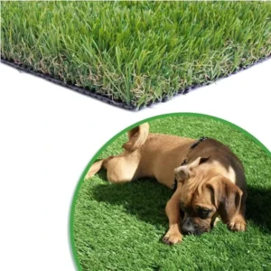 Pet Friendly 40mm High Density Synthetic Plastic Artificial Grass Fireproof 10 Year Lifetime Indoor Outdoor Wall Decoration