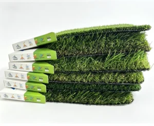 Pet-Friendly Durable Synthetic Lawn 30mm Pile Height for Indoor Garden Landscaping