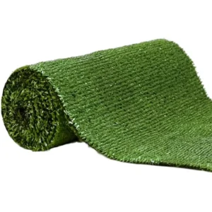 Pet Friendly Indoor 50mm High-Density Plastic Landscaping Grass Fireproof Easy Drainage Synthetic Turf Wall Decoration