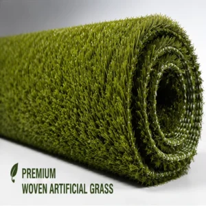 Pet-Friendly Woven Artificial Grass, Easy-Clean Non-Toxic Turf for Dog Runs and Kennels