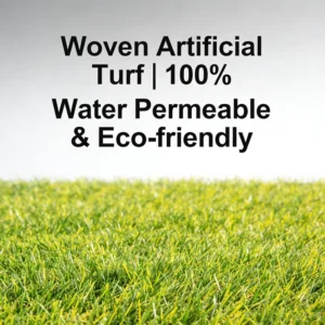 Pet-Friendly Woven Artificial Turf for All-Weather Residential Backyard Use