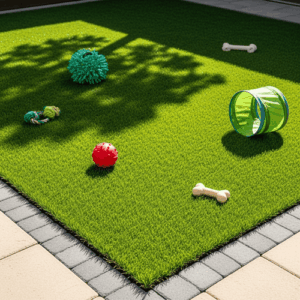 Customizable Artificial Grass for Pet Play Areas and Outdoor Sports Facilities