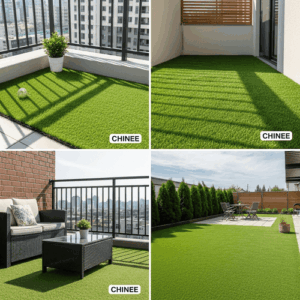 Customizable Synthetic Grass for Residential and Commercial Outdoor Spaces