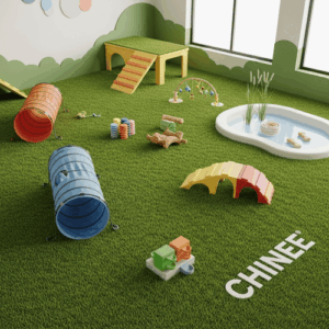 Customized Artificial Grass for Playgrounds and Recreational Facilities Industry