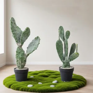 Plastic Artificial Cactus Plant for Indoor and Outdoor Decoration