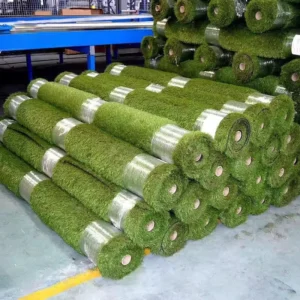 Plastic Artificial Grass with Soft Green Wall Design for Outdoor Wall Landscaping