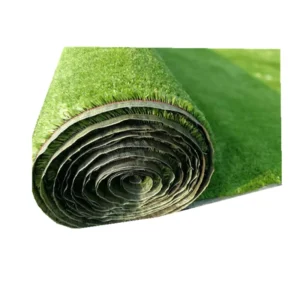 Plastic Artificial Turf for Kindergartens, Construction Fences, Roof Landscaping, and Football Fields Green
