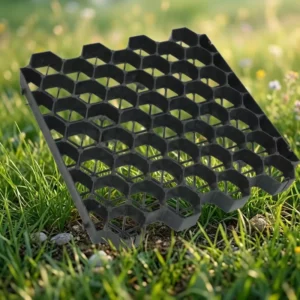 Plastic Grass Paver Permeable Gravel Fixing Grid for Fire Escape Lanes Parking Lots and Landscaping