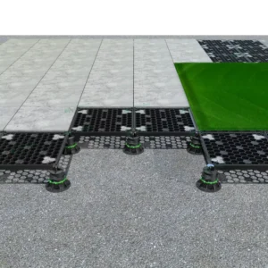 Plastic Safety Grid Flooring Accessory for Outdoor Turf, Decks and Raised Floors