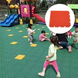 Playground Colorful Flooring Kids Outdoor Playground Flooring