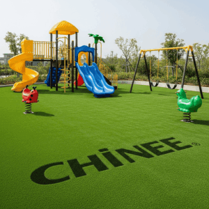 Customizable Synthetic Grass for Playground and Recreational Industry Applications