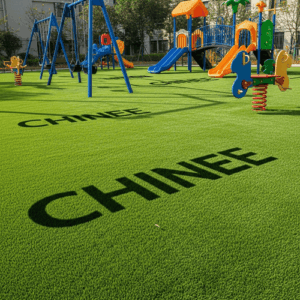 Customizable Artificial Grass for Playground Safety and Aesthetic Enhancement in B2B OEM/ODM Markets